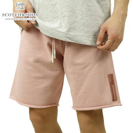 スコッチアンドソーダ ボトムス メンズ 正規販売店 SCOTCH＆SODA スウェットハーフパンツ SEASONAL FIT - CLASSIC ORGANIC COTTON FELPA SHORT 160747 1139 32513 12 MAUVE