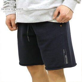 スコッチアンドソーダ ボトムス メンズ 正規販売店 SCOTCH＆SODA スウェットハーフパンツ SEASONAL FIT - CLASSIC ORGANIC COTTON FELPA SHORT 160747