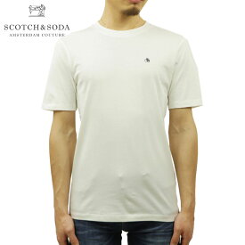 スコッチアンドソーダ Tシャツ メンズ 正規販売店 SCOTCH＆SODA 半袖Tシャツ クルーネック コットン BASIC ORGANIC COTTON CREW NECK TEE T-SHIRT 165319