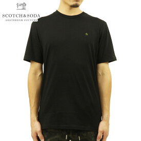 スコッチアンドソーダ Tシャツ メンズ 正規販売店 SCOTCH＆SODA 半袖Tシャツ クルーネック コットン BASIC ORGANIC COTTON CREW NECK TEE T-SHIRT 165319