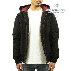�X�R�b�`�A���h�\�[�_ �W���P�b�g �����Y ���K�̔��X SCOTCH&SODA �A�E�^�[ �X�g���b�` STRETCH HOODED JACKET BLACK 169096 0008 61802 08