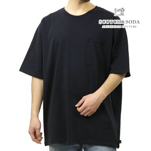 �X�R�b�`�A���h�\�[�_ �����Y ����T�V���c ���K�̔��X SCOTCH&SODA �N���[�l�b�N �|�PT CORE 3 CROSSES ESSENTIALS LOOSE FIT FRONT POCKET T-SHIRT NIGHT 179193 401 54405 34405 78