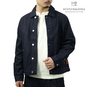�X�R�b�`�A���h�\�[�_ �����Y �g���b�J�[�W���P�b�g ���K�̔��X SCOTCH&SODA �A�E�^�[ ���[�N�W���P�b�g TRUCKER JACKET WITH WESTERN DETAILS BLUE VELVET 182139 401 51804 78