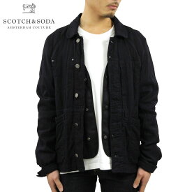 スコッチアンドソーダ アウター メンズ 正規販売店 SCOTCH＆SODA ジャケット Multi pocket workwear jacket in special fabrications 30302 58 D15S25
