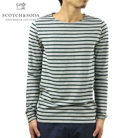 スコッチアンドソーダ ロンT メンズ 正規販売店 SCOTCH＆SODA 長袖Tシャツ LONGSLEEVE BRETON BOAT TEE 50007 F D15S25