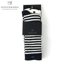 スコッチアンドソーダ ソックス メンズ 正規販売店 SCOTCH＆SODA 靴下 ソックス CLASSIC SOCK SOLD IN 2-PACK 91102 B D15S25