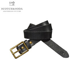 スコッチアンドソーダ SCOTCH＆SODA 正規販売店 メンズ ベルト Chic dress belt. Sold in a box 130971 90 D15S25