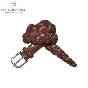 �X�R�b�`�A���h�\�[�_ SCOTCH��SODA ���K�̔��X �����Y �x���g Summer woven belt. Sold in a box 1