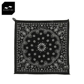 スロウタイド ハンカチ ギフト 正規販売店 SLOWTIDE ハンドタオル PAYSLEY PARK HT HAND TOWEL HANDKERCHIEF - BLACK