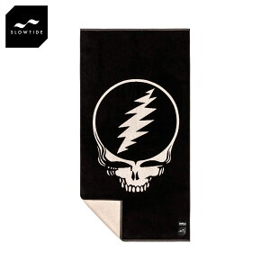 �X���E�^�C�h �^�I�� ���K�̔��X SLOWTIDE �^�I�� �r�[�`�^�I�� GRATEFUL DEAD SHRED BEACH BATH TOWEL ST410 BLACK �z���C�g�f�[ �v���[���g ���b�s���O