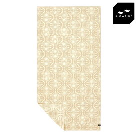 スロウタイド メンズ レディース バスタオル 正規販売店 SLOWTIDE ビーチタオル UP AT DAWN BATH TOWEL ST1103 BLUSH