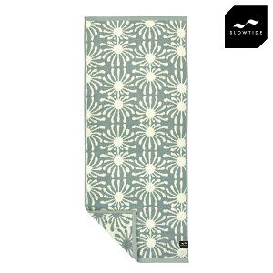 �X���E�^�C�h �����Y ���f�B�[�X �n���h�^�I�� ���K�̔��X SLOWTIDE �t�F�C�X�^�I�� UP AT DAWN HAND TOWEL ST1106 SAGE �z���C�g�f�[ �v���[���g ���b�s���O