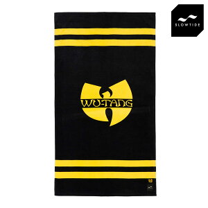 �X���E�^�C�h �����Y ���f�B�[�X �r�[�`�^�I�� ���K�̔��X SLOWTIDE �o�X�^�I�� WU-TANG CLAN FOREVER BEACH TOWEL STRP032 BLACK �z���C�g�f�[ �v���[���g ���b�s���O
