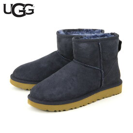 アグ ブーツ レディース 正規品 UGG クラシックミニ ムートンブーツ CLASSIC MINI 1016222-NAVY NAVY