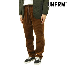 ユニフォーム アウトドア スタンダード コーデュロイパンツ メンズ 正規販売店 UNFRM OUTDOOR STANDARD ボトムス イージーパンツ RANDOM CORDUROY ONETUCK EASY PANTS AW-7582-BR BROWN