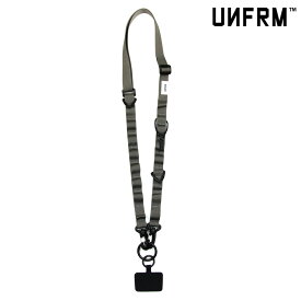 ユニフォーム アウトドア スタンダード メンズ レディース ショルダーストラップ 正規販売店 UNFRM OUTDOOR STANDARD アクセサリー ストラップ MILITARY MULTI SHOULDER STRAP AS-0869 DARK GRAY 父の日 プレゼント ラッピング