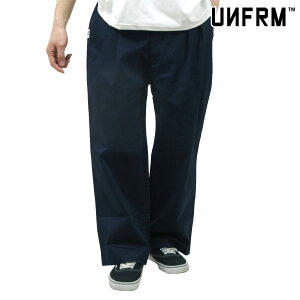 ���j�t�H�[�� �A�E�g�h�A �X�^���_�[�h �����Y �`�m�p�� ���K�̔��X UNFRM OUTDOOR STANDARD �{�g���X ���C�h �g���E�U�[�p���c CLASSIC TWO-TUCK WIDE CHINO TROUSERS SS-5507-NV1 NAVY