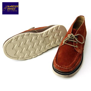 �����_�[�V���[�Y WANDER SHOES ���K�̔��X �`���b�J�u�[�c REPLICA CHUKKA BOOTS SUEDE RED RED