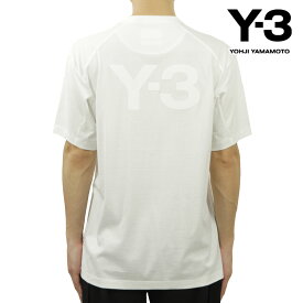 ワイスリー Tシャツ メンズ 正規品 Y-3 半袖Tシャツ バックプリント クルーネック ロゴTシャツ M CLASSIC BACK LOGO SS TEE FN3349 CORE WHITE 父の日 プレゼント ラッピング