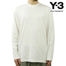 ワイスリー ロンT メンズ 正規販売店 Y-3 トップス クルーネック 長袖 Tシャツ ロゴ M CLASSIC CHEST LOGO LONG SLEEVE TEE FN3362 WHITE