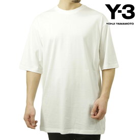 ワイスリー メンズ 半袖Tシャツ 正規品 Y-3 クルーネック コットン U BOXY SS TEE JM7817 CORE WHITE バレンタイン プレゼント ラッピング