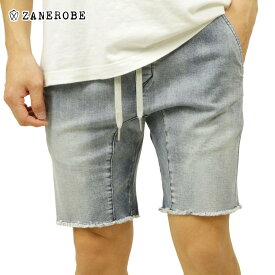 ゼンローブ ZANEROBE 正規販売店 メンズ デニム ショートパンツ SURESHOT DENIM SHORT PANTS MID BLUE 604-TDK