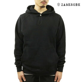 ゼンローブ パーカー メンズ 正規販売店 ZANEROBE プルオーバーパーカー LOWGO HOOD SWEAT PULLOVER PARKA 412-DEL BLACK