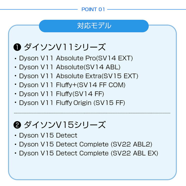楽天市場】二つセット ダイソン掃除機フィルター V11 SV14 SV15 SV22 