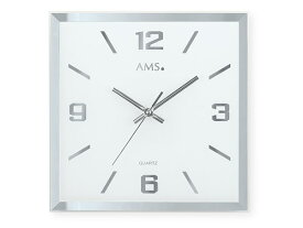 【 クーポン配布中 】 輸入時計 AMS （ アームス社ドイツ製 ） .壁掛けクオーツ時計 AMS-9324 】 人気 おしゃれ ドイツ製 時計 掛け時計 置時計 クラシック 時計 モダン 時計 ヨーロッパ時計 ヘルムレ アンティーク時計