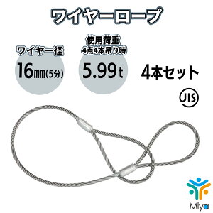 JIS�ʊ| ���C���[���[�v 16mmx6m�y4�{�Z�b�g�z���b�N���H6x24�@5���@A��@���A�C���H�@�ʊ|���@�N���[����Ɓ@���C���[�@���[�v�@�ʊ|�@�|�@�|���@�y���������z