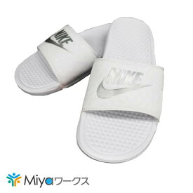 ナイキ NIKE メンズ レディース サンダル ホワイト 白 25cm アウトドア 正規品 色違い スポーツサンダル シャワーサンダル 靴 スリッパ nike 343881-102