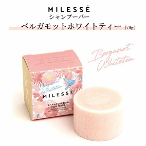 MILESSE ミレッセ オーガニックシャンプー トリートメント 固形 ノンシリコン サステナブル 無添加 オーガニック シャンプーバー トリートメントバー ヴィーガンシャンプー 植