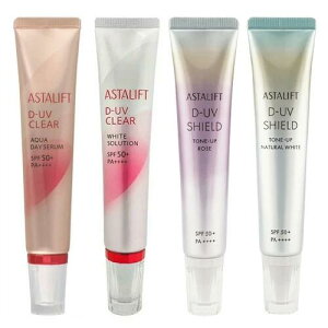 ASTALIFT �A�X�^���t�g D-UV�N���A �A�N�A�f�C�Z���� �z���C�g�\�����[�V���� /�@D-UV�V�[���h �g�[���A�b�v ���[�Y �i�`�������z���C�g 30g UV�P�A UV�N���A���e�t ���ω��n SPF50+ PA++++ ���Ă��~�� 