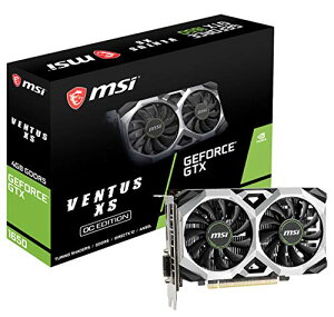 MSI GeForce GTX 1650 VENTUS XS 4G OC �O���t�B�b�N�X�{�[�h VD7207