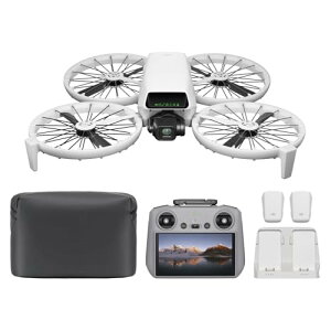 DJI Flip Fly More�R���{�iRC 2��ʑ��M�@�t���j �h���[�� �J�����t�� 4K UHD�J�������ڃh���[���i��l�p�j ��̂Ђ痣�� �����A�� ���^�h���[�� �C���e���W�F���g��s �o�b�e���[×3 ���v���쎞��