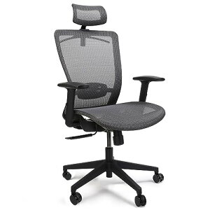 FLEXISPOT �I�t�B�X�`�F�A �f�X�N�`�F�A OC3 ���@�\���� �V���N�����b�L���O 3�i�K�Œ� ���b�V���f�� 2D�w�b�h���X�g �A�[�����X�g �����o�[�T�|�[�g �É��L���X�^�[ �R�[�g���b�N�t���i�O���[