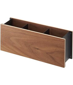 山崎実業 ペン&リモコンラック リン ブラウン 2731