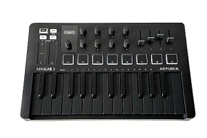 ARTURIA MIDI �L�[�{�[�h �R���g���[���[ MiniLab 3 DB �f�B�[�v�E�u���b�N