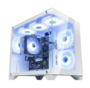 �yNEWLEAGUE�z�Q�[�~���O�p�\�R�� Ryzen 5 5600G / ������16GB / NVMe SSD 512GB / Windows11Pro / WPS Office �~�h���^���[ �f�X�N�g�b�v�p�\�R�� (Ryzen 5 5600G, HIKARI)