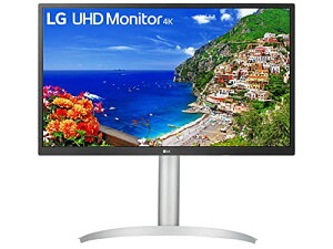 LG ���j�^�[ �f�B�X�v���C 27UP550N-W 27�C���` /�O���t�B�b�N�A����ҏW�A�f��AVOD����/4K / HDR/IPS/�A���`�O���A/FreeSync/�������߁A�s�{�b�g�Ή�/USB Type-C�AHDMI×2�ADisplayPort / 3�N���S�E���P�_�ۏ�