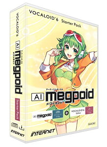 VOCALOID6 Starter Pack AI Megpoid �{�[�J���C�h ���O�b�|�C�h