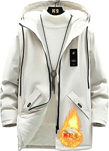 [Liaziong] R[g Y O WPbg H~ N h h g Y WPbg t[ht 傫TCY Y p[J[ WbvAbv white-M