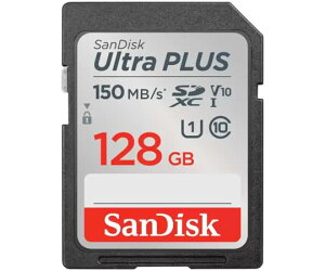 �T���f�B�X�N Ultra PLUS SDXC UHS-I�J�[�h 128GB SDSDUWC-128G-JN3IN