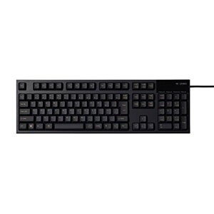 ���v�� REALFORCE R2 ���{��108�z�� �Ód�e�ʖ��ړ_���� USB�L�[�{�[�h �׏d45g ���[�U�[���� ���ȕ\�L�Ȃ� �u���b�N R2-JP4-BK
