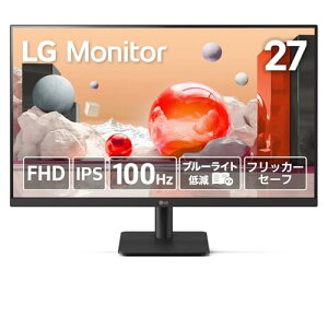 LG ���j�^�[ 27MS500-B 27�C���` /�A���`�O���A/IPS/1920×1080/100Hz/5ms�iGTG�j/�u���[���C�g�ጸ�E�t���b�J�[�Z�[�t�@�\/DAS Mode�i������x�����[�h�j/�u���b�N�X�^�r���C�U�[/HDMI×2/�`���g�����Ή�