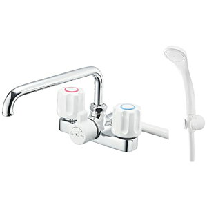 SANEI(�T���G�C) �c�[�o���u�f�b�L�V�����[������ ��t�� 2�� �z�[�X����1.6m �z�ǃs�b�`120mm ��ʒn�E����n���p�` �V���o�[ ���{�� SK710-W-13