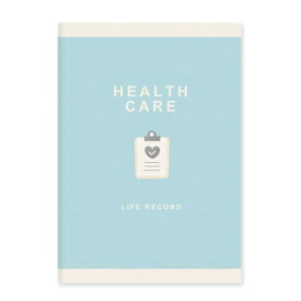 健康管理ノート 体温・血圧・体重を記録 グラフで管理 一言プチ日記欄付き 手帳