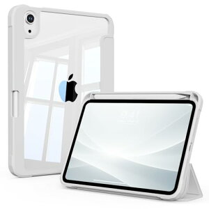 zoyu iPad Mini A17 Pro �P�[�X iPad Mini 7/6���� �P�[�X 8.3�C���` 2024/2021 �����o�b�N�J�o�[ �N���A �y���V�����[ Pencil2/Pro���C�����X�[�d�Ή� �I�[�g�X���[�v�@�\ �O�܂� TPU ����PU���U�[ �y�� ���^