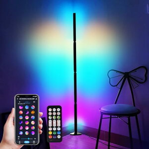 MOREFULLS ϐF tAv RGB F led ܂肽ݎ tACgR[i[Cg Av 1600F ԐڏƖ 174cm tAX^hEv Q/rO/p[eB[X/Q[