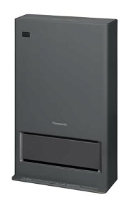 パナソニック セラミックファンヒーター 温風2段階 ナノイーX搭載 室温センサー ひとセンサー 薄型ボディ グレー DS-FZX1200-H